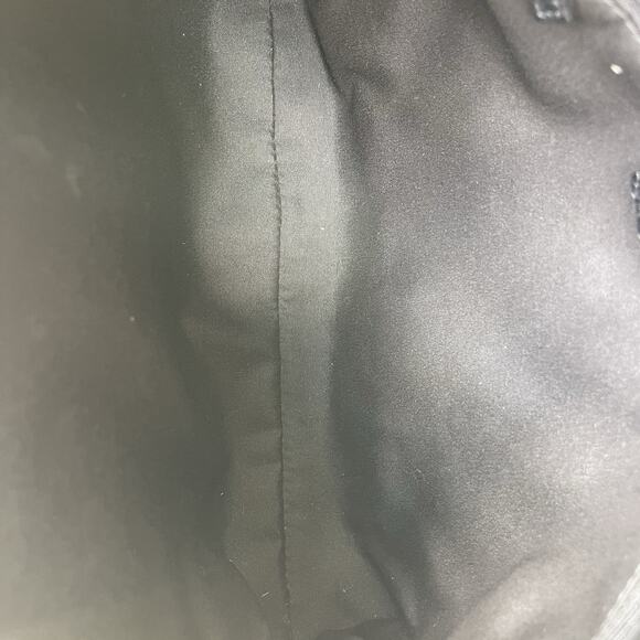 Gucci Red Monogram And Black Leather Shoulder Bag - Picture 11 of 14